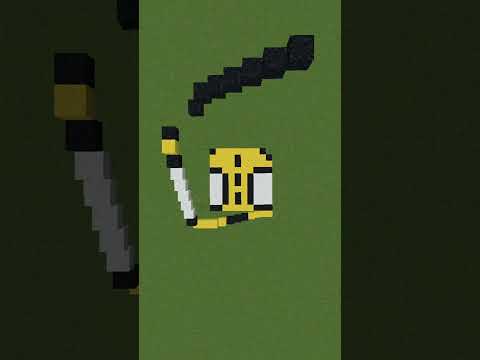 EPIC Minecraft Pixel Art: Yellow Alien Chaos!