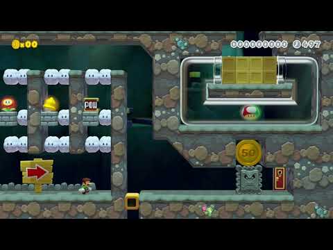 Room After Room by Folklore - Super Mario Maker 2 - No Commentary 1ca 1cb 022020