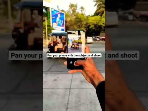 Panning Photography Tutorial video #mobilephotography #tutorial #panning #ytshorts #update