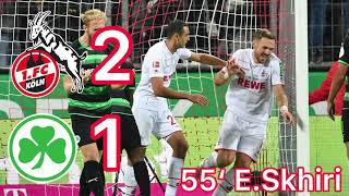 1.FC Köln - Greuther Fürth 2:1 | FC Radio Highlights