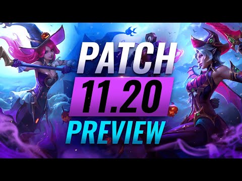 NEW PATCH PREVIEW: Upcoming Changes List For Patch 11.20 - League of Legends