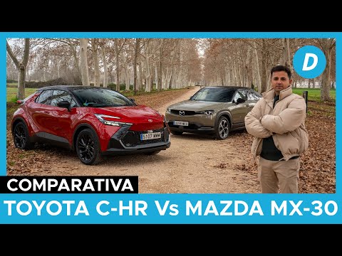 Toyota C-HR (2024) vs Mazda MX-30 E RV: ¿cuál es la MEJOR opción? | Prueba | Diariomotor