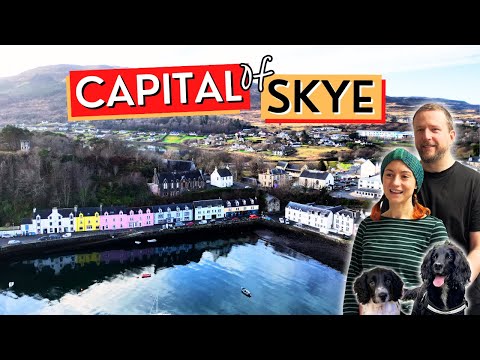 PORTREE - The Capital Of The Isle Of Skye! A Day Out From Our Cottage - Scottish Highlands - Ep58