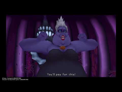 Kingdom Hearts Final Mix HD: 1.5+2.5 [Stopping Ursula]
