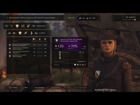 Greedfall DLC Weapons And Armour - Merchant Store - De Vespe Conspiracy DLC - Greedfall Gold Edition