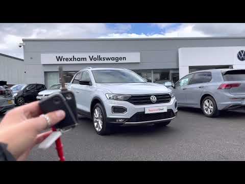 Approved Used Volkswagen T-Roc SEL 2.0 TDI Automatic 150ps White Silver | Wrexham Volkswagen
