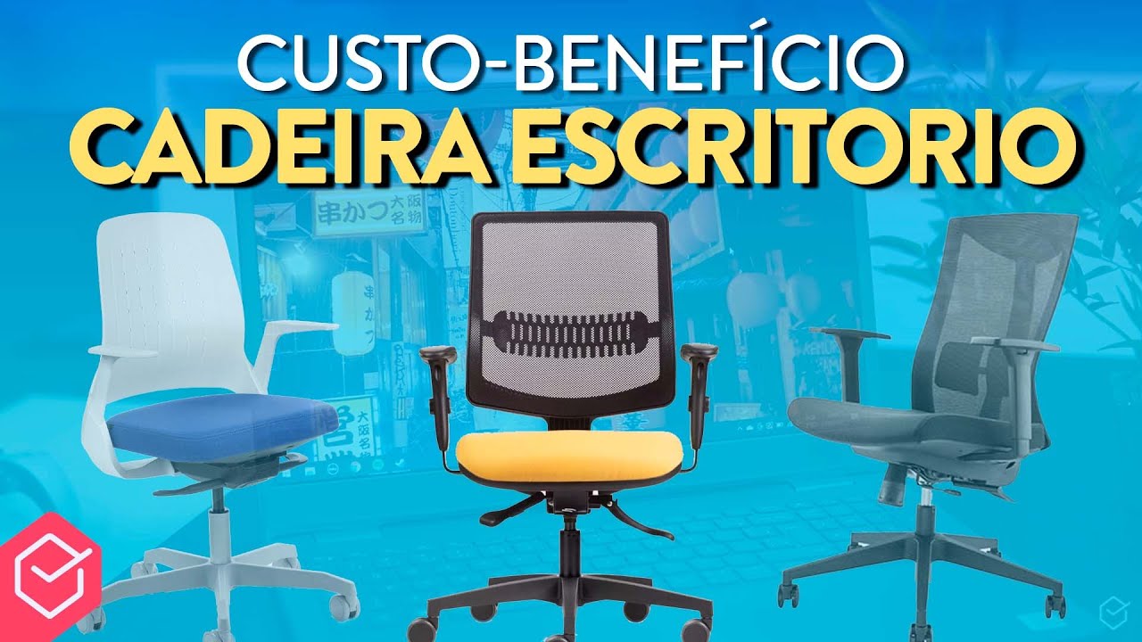 Qual a MELHOR CADEIRA ERGONÔMICA para ESCRITÓRIO e HOME OFFICE? // #5 OPÇÕES INCRÍVEIS!