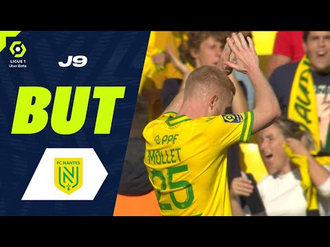But Florent MOLLET (44' - FCN) FC NANTES - MONTPELLIER HÉRAULT SC (2-0) 23/24