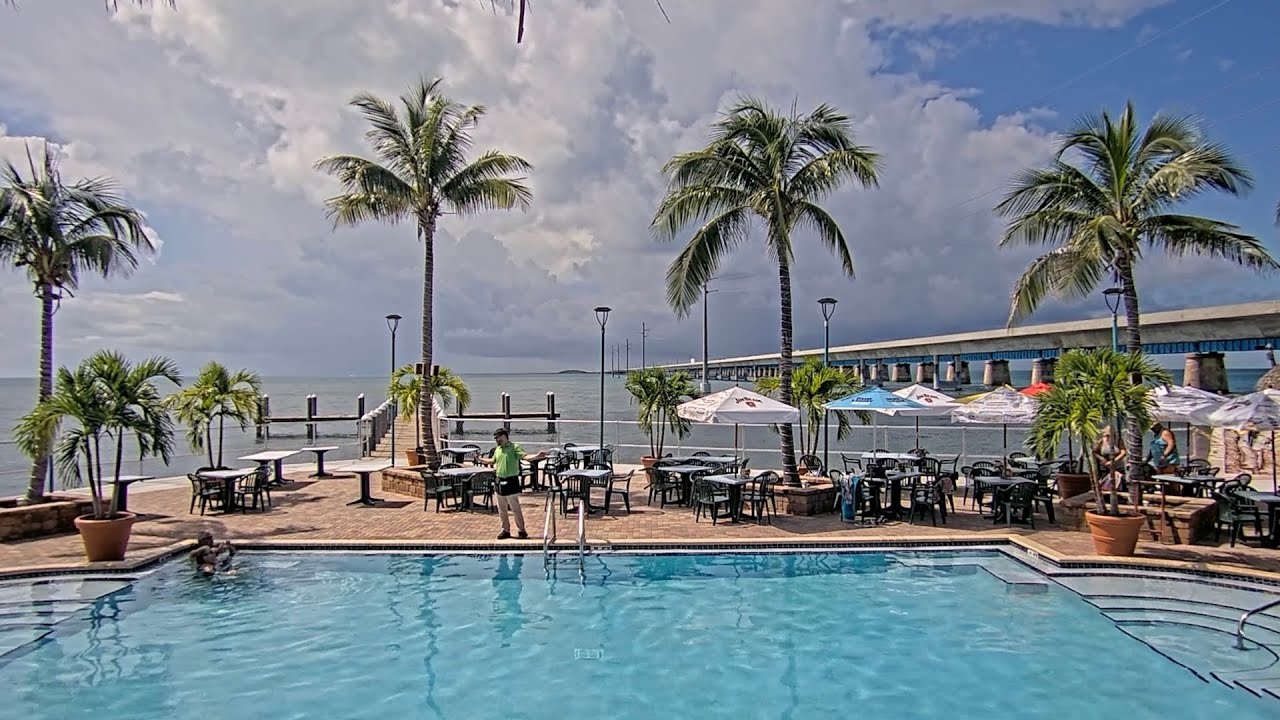 Live webcam view of Seven Mile Bridge, Marathon