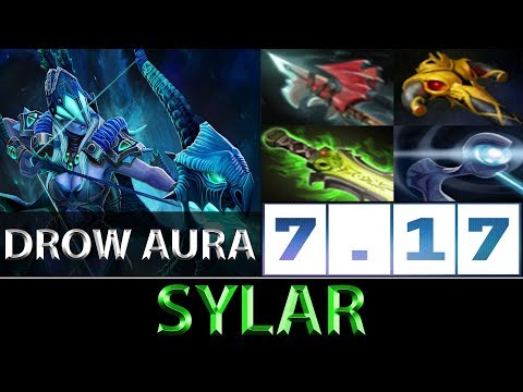 刘嘉俊 Sylar [Drow Ranger] The Drow Aura Strat ► Dota 2 7.17