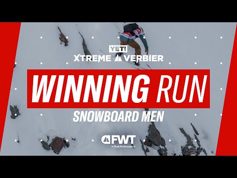 Jonathan Penfield Snowboard Men Winning Run I 2024 YETI Xtreme Verbier
