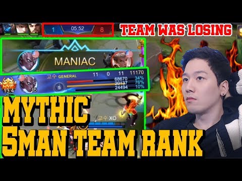 Awesome!! Gosu General Hyper ModeㅣMobile LegendsㅣKarrie