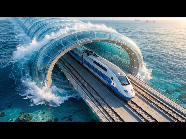 How Japan Built an Underwater Bullet Train Tunnel Beneath the Ocean (Full Process) SDDEFAULT Thumbnail