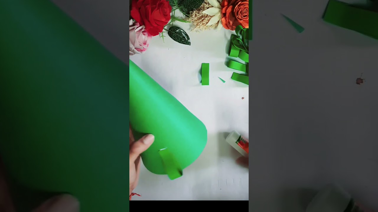 DIY Christmas tree| Make your own Christmas tree at very less price| super easy tree idea| #shorts