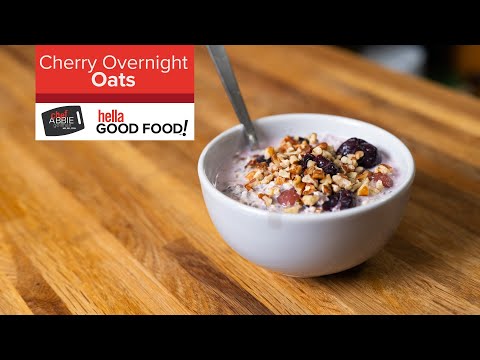 Cherry Overnight Oats