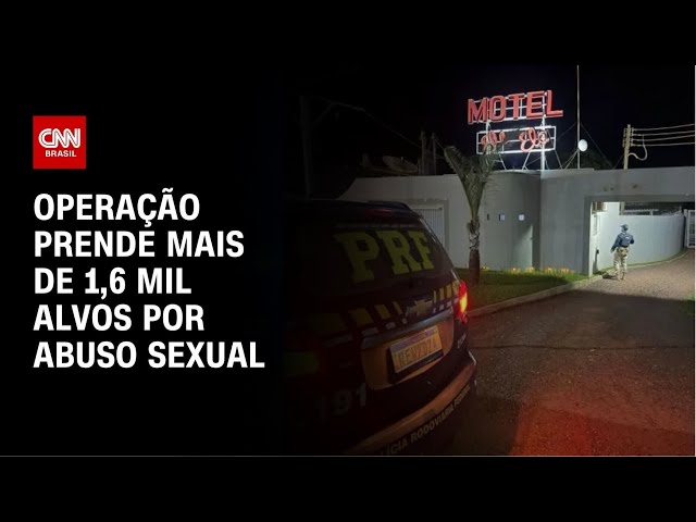 Operação prende mais de 1,6 mil alvos por abuso sexual de menores no Brasil | CNN NOVO DIA