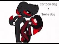 Cartoon Dog X Smile Dog