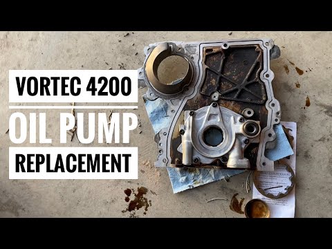 Oil pump replacement! Vortec 4200 third gen firebird Part 2