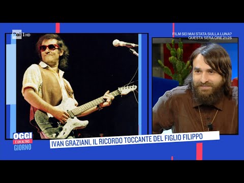 Ivan Graziani, il ricordo toccante del figlio Filippo - Oggi è un altro giorno 12/01/2022