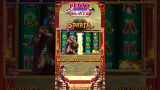 FOR SPARTA! FOR JACKPOTS! 💥🎰#gaming #casinogames #sparta #bigwin #meme #slot #casinogame  #games