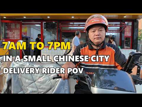 12 Hours in a Chinese City: A Delivery Rider’s Real Day