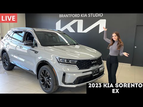 LIVE: 2023 KIA Sorento EX - Wolf Grey! You Need To Drive This Car!