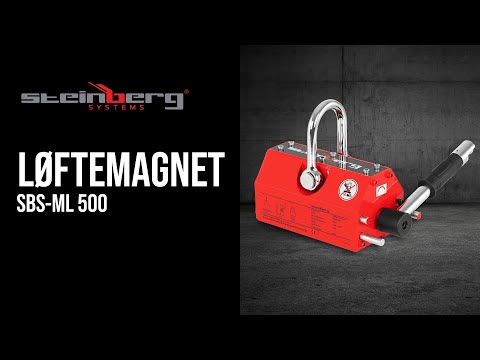 Produktvideo - Løftemagnet - 500 kg
