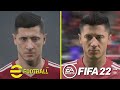 EFootball 2022 PES 2022 Vs FIFA 22 PS5 4K Graphics Comparison
