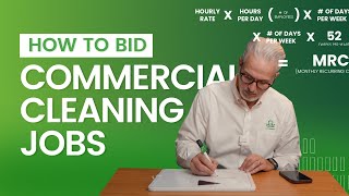 How to Bid Commercial Cleaning Jobs (FORMULA INCLUDED)