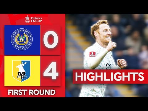 FC Curzon Ashton Ashton-under-Lyne 0-4 FC Mansfiel...