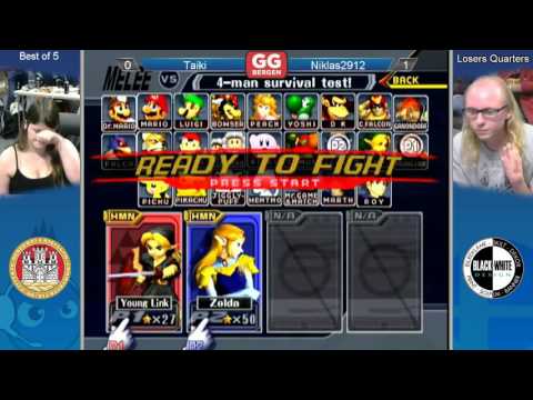 GG Bergen LXVII - Taiki (Shiek) vs Niklas2912 (Young Link) - Losers Quarters - Melee