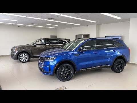 LIVE: 2021 Kia Sorento SX vs. 2021 Kia Telluride SX Limited - Top trims compared!