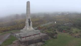 preview picture of video 'Drone around war memorial in west kirby'