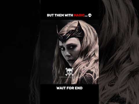 Super Soldier vs Magic💀🔥 Sentry vs Wanda, Strange & Scott #actionmovies #marvel #movie #shorts #mcu