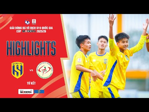 SÔNG LAM NGHỆ AN - TP. HỒ CHÍ MINH: THẮNG LỢI NGỌT NGÀO | GIẢI U19 VĐQG - CÚP MODERN 2025/26