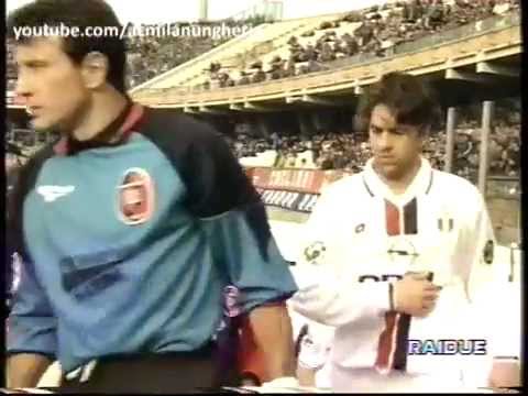 Serie A 1996/1997 | Cagliari vs AC Milan 1-1 | 1997.01.19