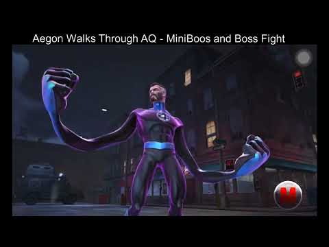 Aegon Smaches AQ Mini Boss and Boss Fight Marvel Contest of Champions