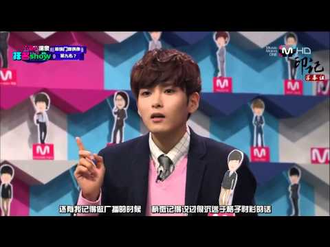 【印記中字】140131 Super Idol Chart Show EP01.愛豆外貌排行榜 金明洙L cut 精效中字