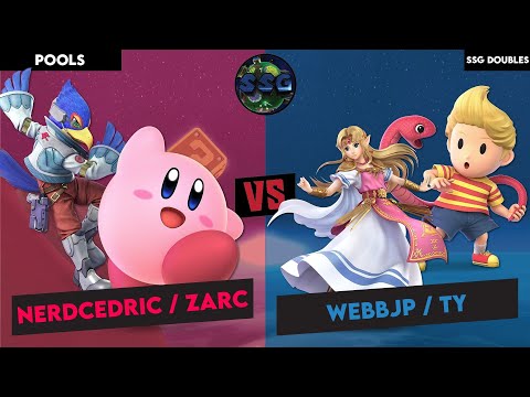 Pools Nerdcedric / Zarc (Kirby / Falco) vs WebbJP / Ty (Lucas Zelda) (SSG Doubles)