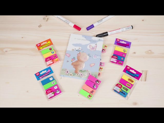 Самоклеящиеся закладки, 200 шт., в ассортименте - купить в интернет ...