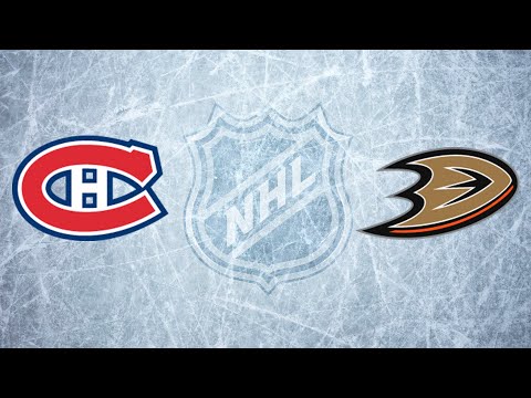 NHL Montreal Canadiens vs Anaheim Ducks / Oct.31, 2021/Goals only