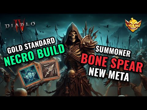 New Build Dominates Necromancer PTR Meta | Diablo 4 Season 4 Bone Spear Summoner Guide
