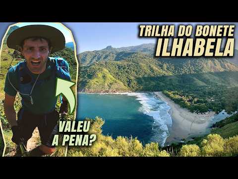 Hiking to BONETE BEACH - isolated in ILHABELA (Southeast Brazil) - with 102ºF heat! | T9 E2