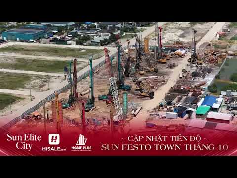 Tiện ích dự án Sun Festo Town Tháng 10