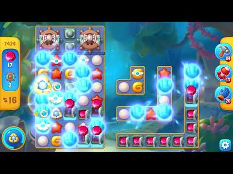 Fishdom  Level 7421 - 7430 (First Try) 🐠