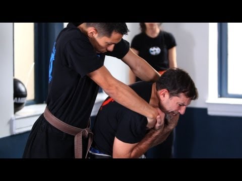 How to Defend against a Rear Choke | Krav Maga Defense