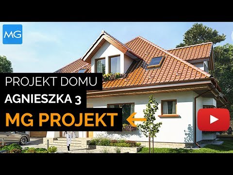 Projekt domu Agnieszka 3 MG Projekt - 186.46 m2 - koszt budowy 245 tyś. zł