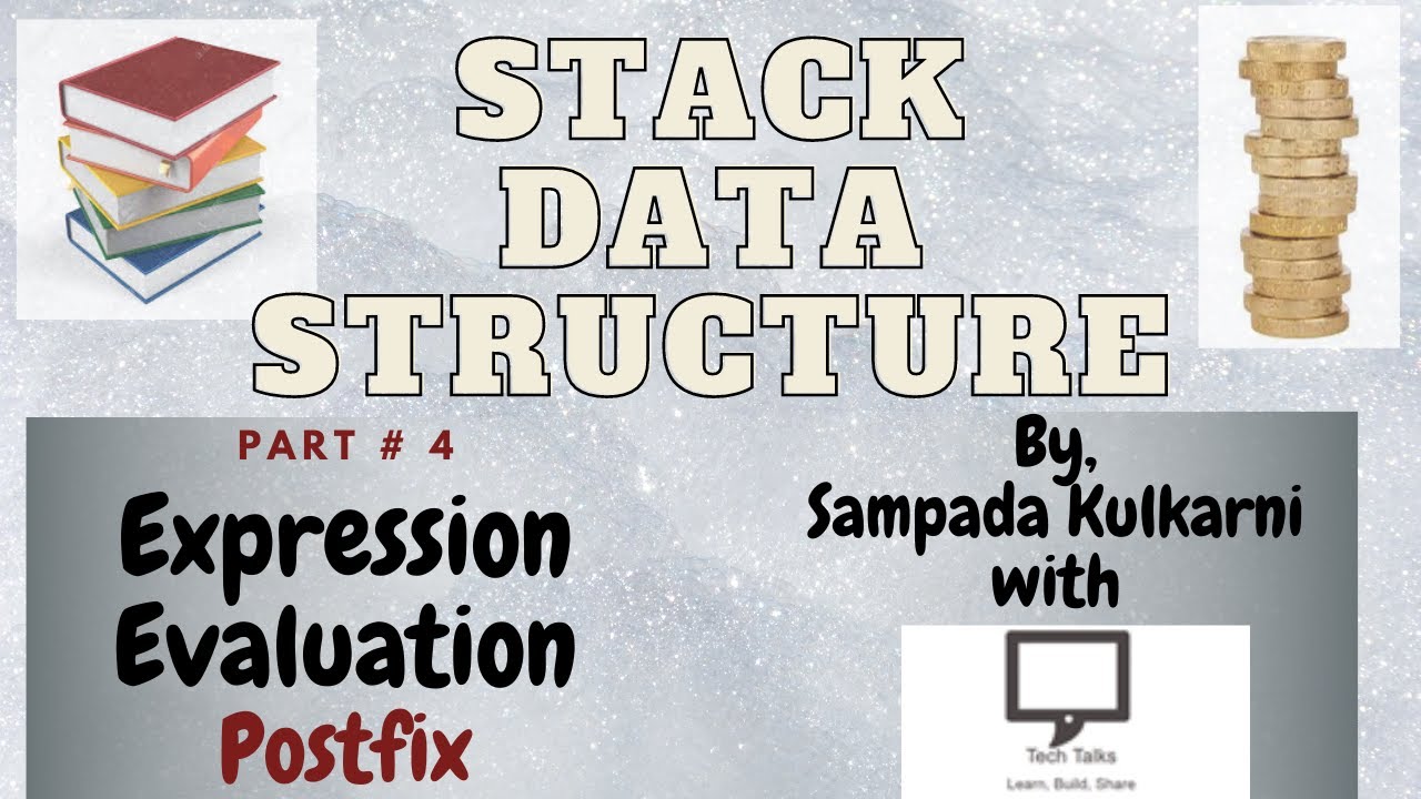 Postfix Expression Evaluation with Solved Example | Application of Stack | Part # 4 | Data Structure