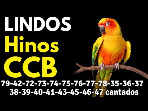 HINOS CCB 79-42-72-73-74-75-76-77-78-35-36-37-38-39-40-41-43-45-46-47 cantados