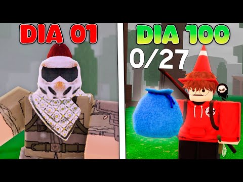 SOBREVIVI 100 DIAS COMO SAQUEADOR NO 99 NOITES NA FLORESTA